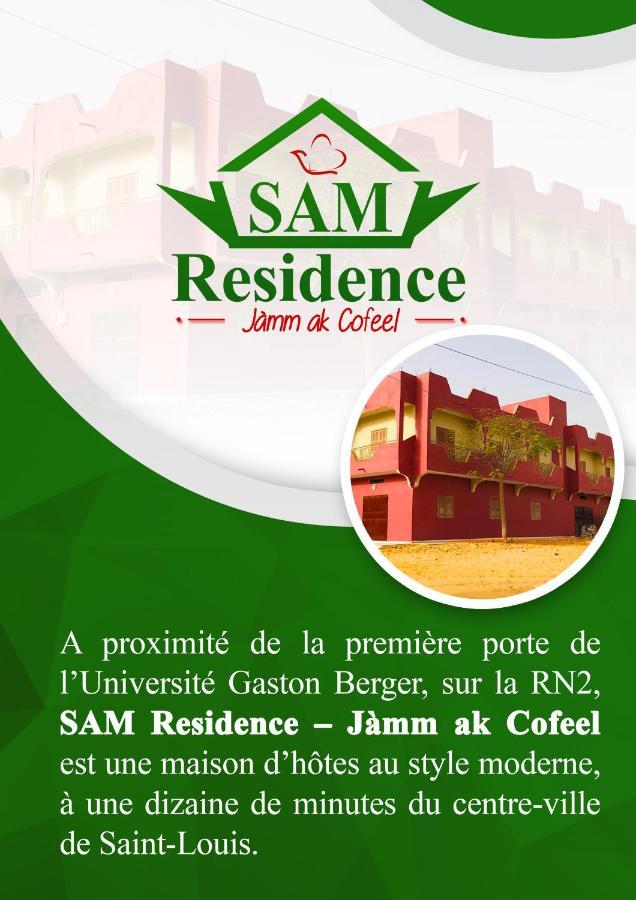 Sam Residence Jamm Ak Cofeel Saint-Louis Exterior foto